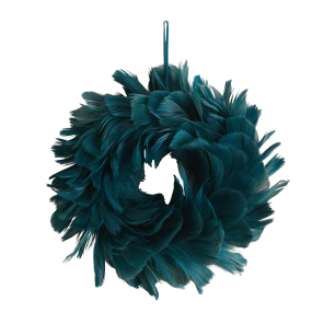 zawieszka na choinkę z piór