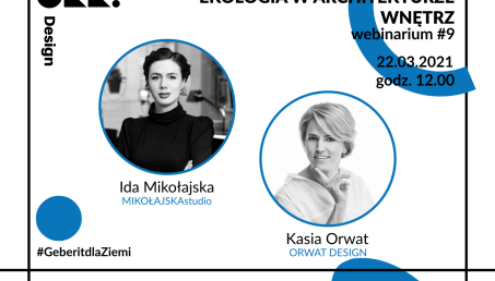 Projektowanie w zgodzie z naturą - bezpłatne webinarium już w poniedziałek!