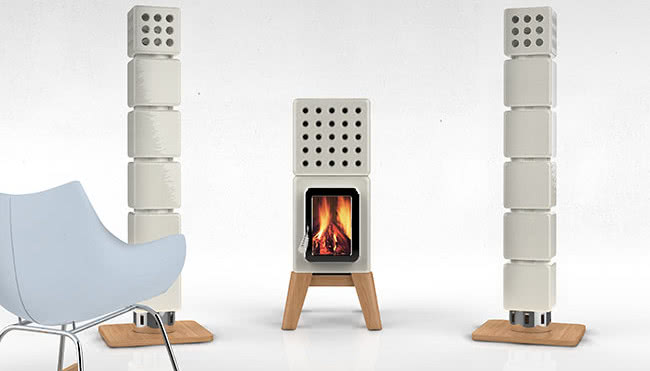 Nowoczesna koza, czyli ceramiczny piec, kaloryfer i włoski design