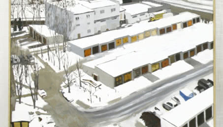 Z okna pracowni. Krzysztof Klimek - malarstwo