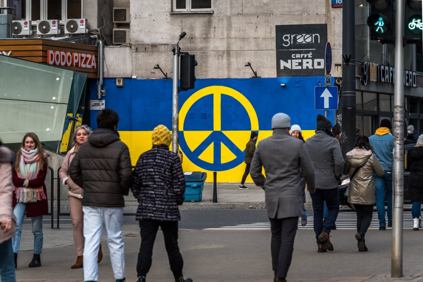 Rondo ONZ - Ukraina, fot. Michał Dziurkowski...