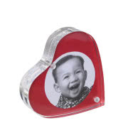 Przezroczysta ramka FINLIR w kształcie serca,...