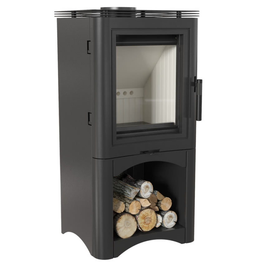 Koza K5 z wnęką na drewno