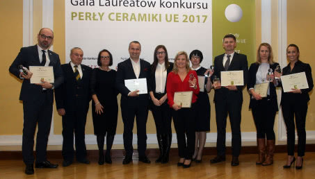 Firma Cersanit S.A. nagrodzona w konkursie Perły Ceramiki UE 2017
