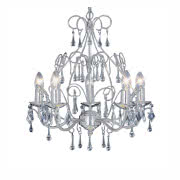 Metalowa lampa wisząca