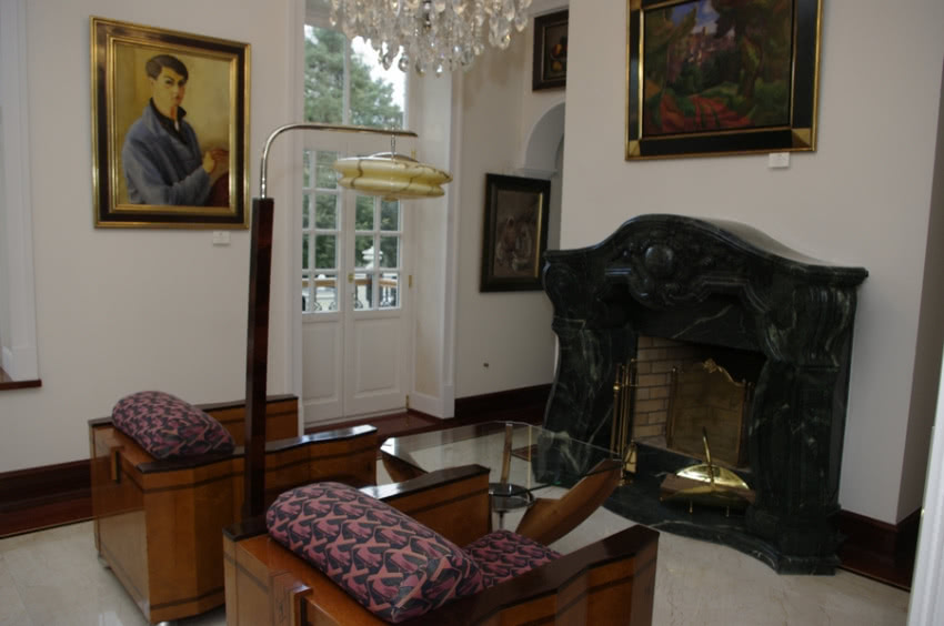 Salonik w Villa La Fleur