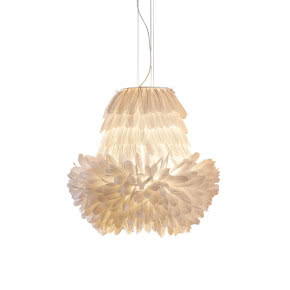 Motyw piór we wnętrzu