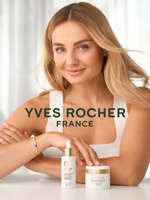 Małgorzata Socha ambasadorką serii Anti-Âge Global - odkryj tajemnicę młodości z Yves Rocher