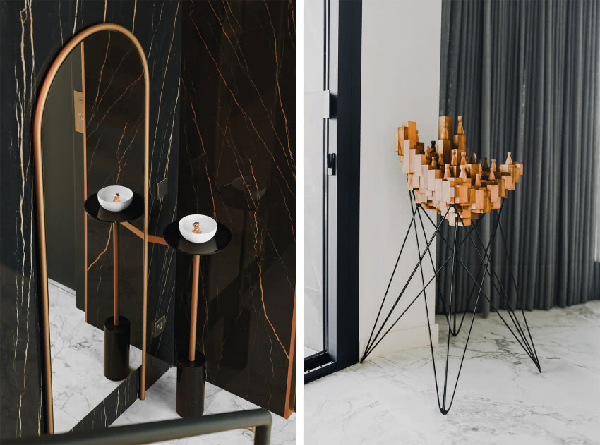 W aranżacji wnętrz tego domu dużą wagę...