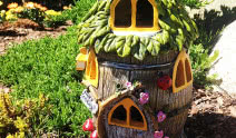 Bajkowe, solarne domki wróżek - Aurora Garden
