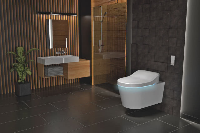 Podgrzewana deska sedesowa myjąca BIOBIDET