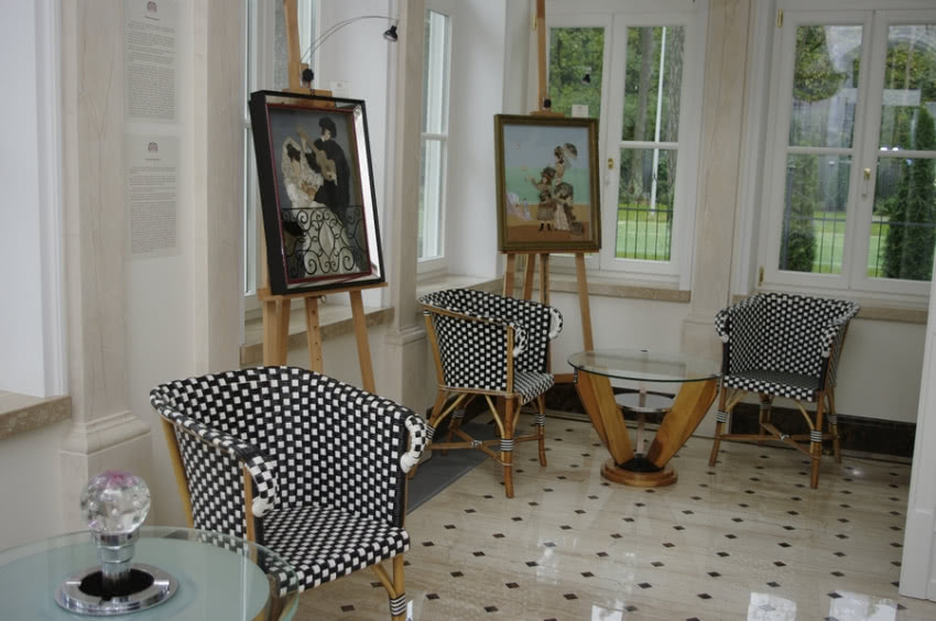 Fragment wystawy Alicji Halickiej w Villa La...