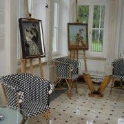 Salonik w Villa La Fleur