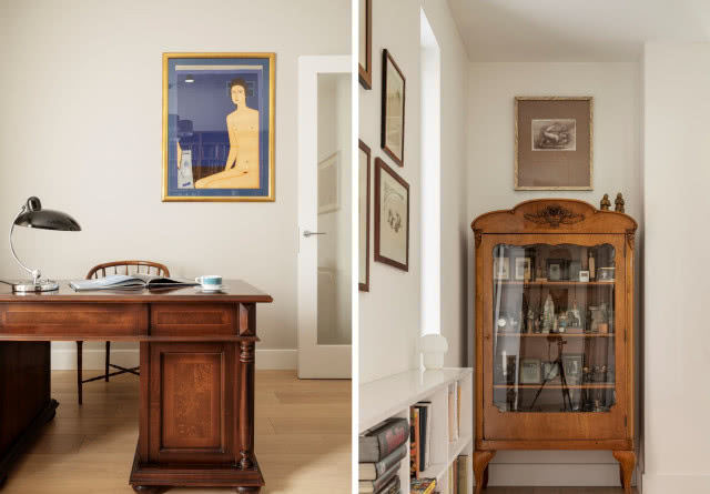 Meble vintage do gabinetu