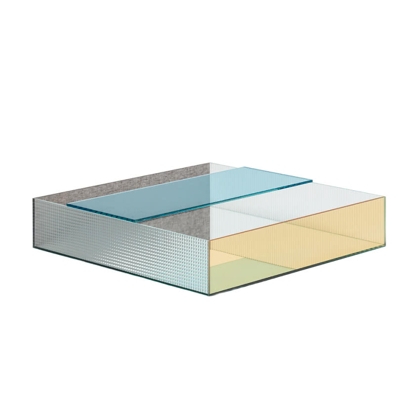 STOLIK KAWOWY SPECTRUM, Glas Italia     