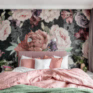 Kobiece mieszkanie całe w kwiatach