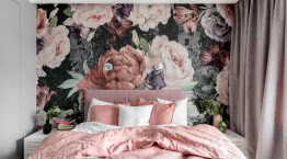 Kobiece mieszkanie całe w kwiatach