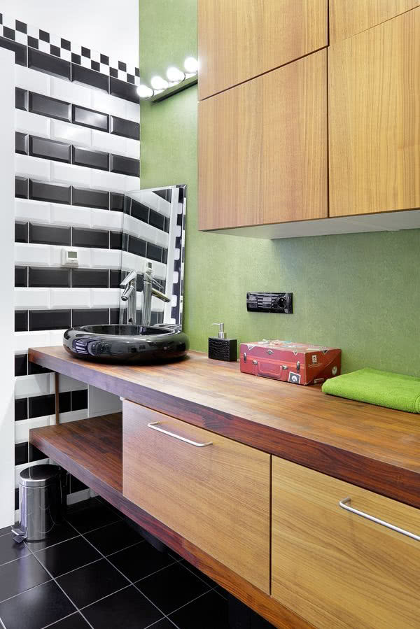 Te oryginalne szafki łazienkowe sprawiają...