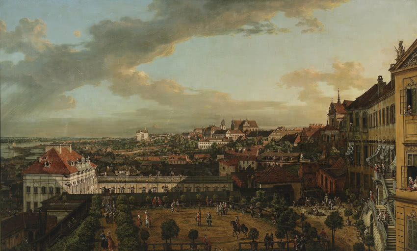 Bernardo Bellotto, zwany Canaletto, "Widok...