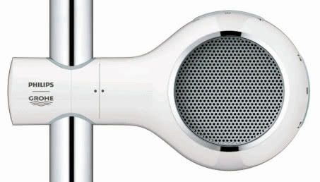 Grohe Aquatunes - z muzyka pod prysznicem