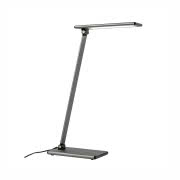  Szara lampa stołowa ze światłem LED SULION Hawking 