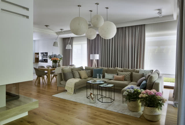 Oaza przytulności w domu pod Warszawą