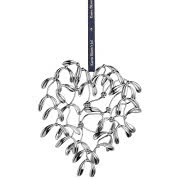 Zawieszka Heart z posrebrzanej stali, Rosendahl,...