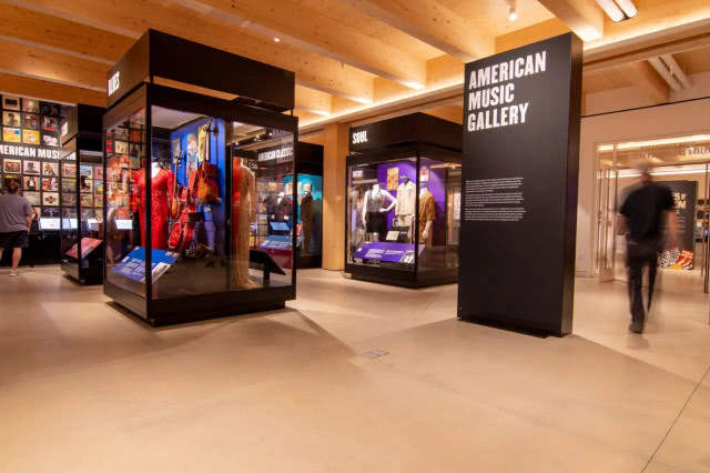 sala w muzeum Bruce’a Springsteena