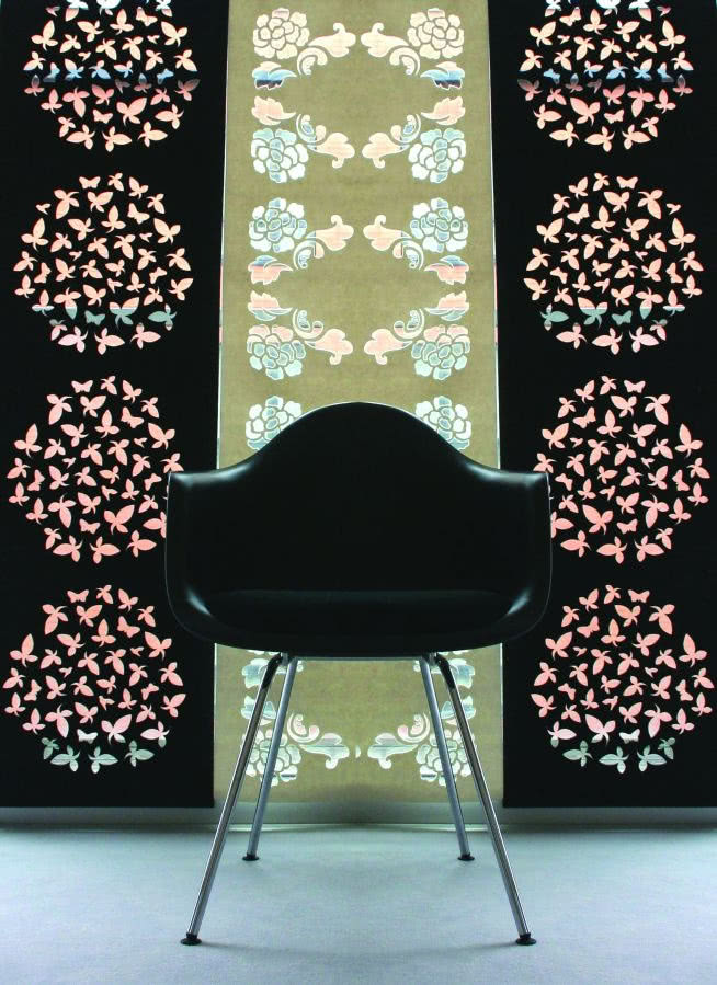 Filcowe panele na ścianę z kolekcji Bloom i...