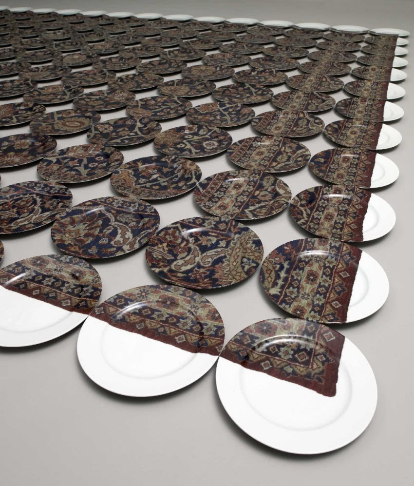 Porcelanowy dywan
Oryginalna instalacja...