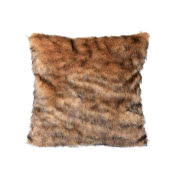 Welurowa poduszka w malarskie pasy w odcieniach...