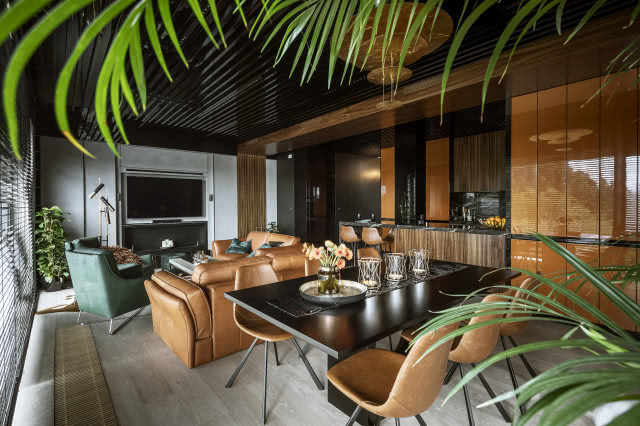 Koniakowa sofa do salonu