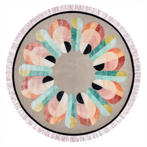 OKRĄGŁY DYWAN Laki Ver, Illulian  