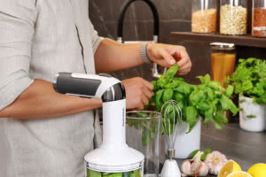 Blender akumulatorowy GrandCHEF, z wyposażeniem