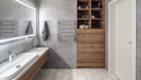 Na jakiej wysokości umywalka, bateria prysznicowa, gniazdka w łazience, czy miska wc? Ważne wymiary w projekcie łazienki
