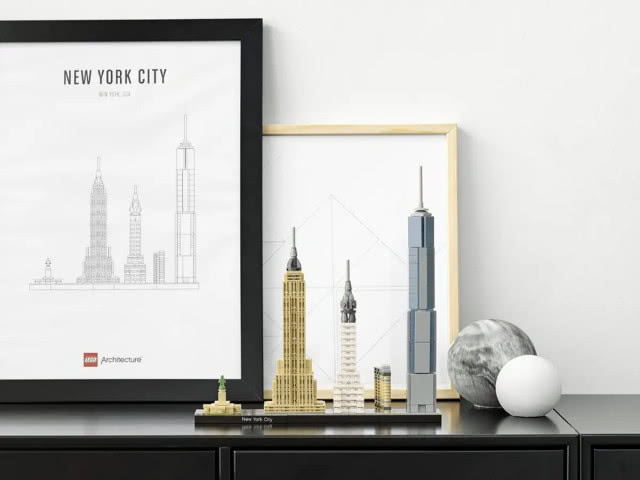 Budynki Nowego Yorku z LEGO