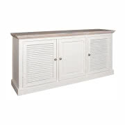 Komoda trzydrzwiowa z serii Bristol White