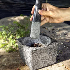 Moździerz PRESIDENT - naturalny kamień, który wydobywa pełnię smaku