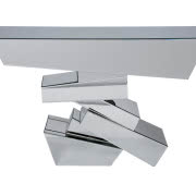 Zestaw trzech szklanych świeczników BLOMSTER w...