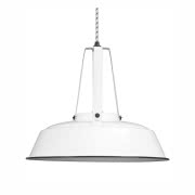 Emaliowana lampa przemysłowa