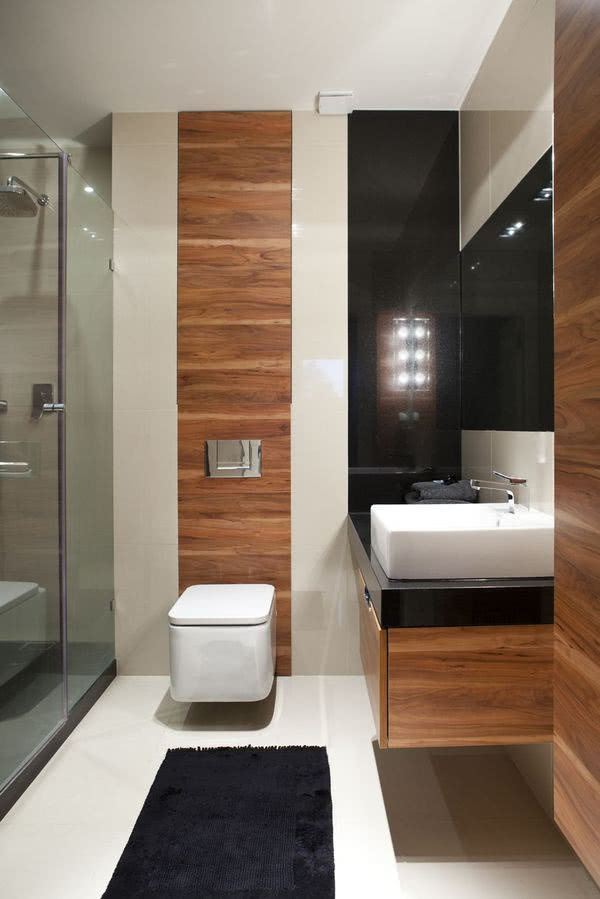 Minimalistyczna łazienka