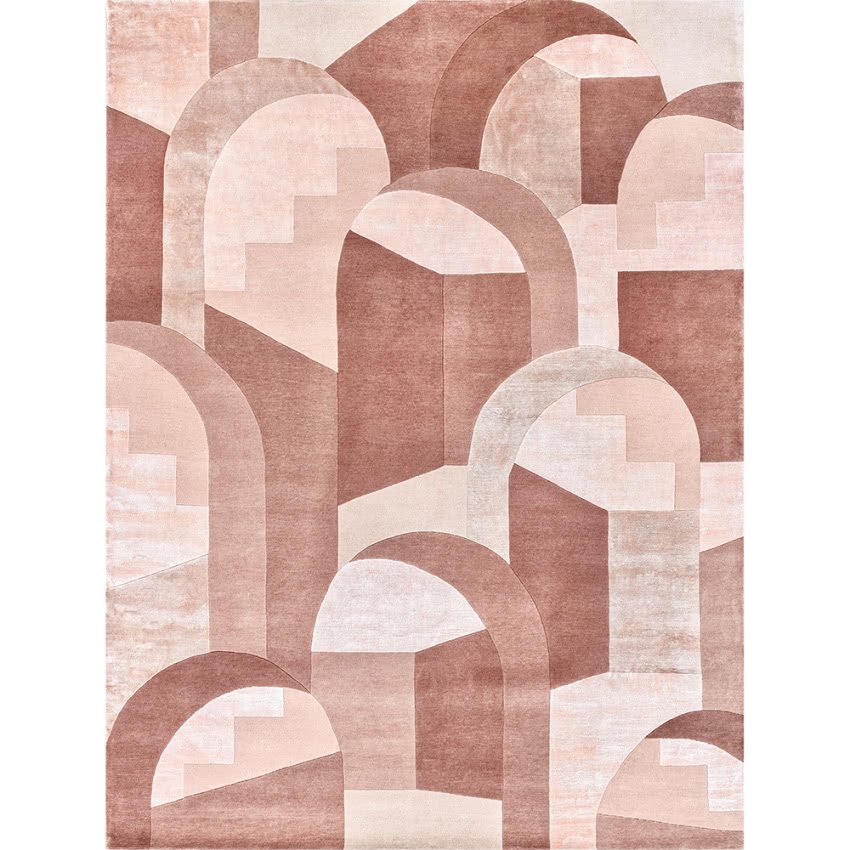 DYWAN Z GEOMETRYCZNYM WZOREM CHIRICO, Illulian