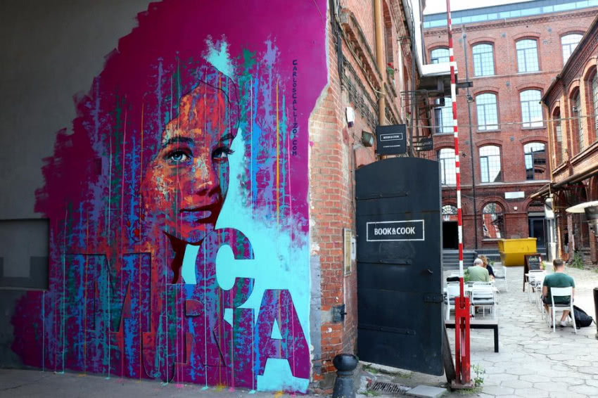 Mural C. Callizo Gutierrez - bez tytułu, ul....