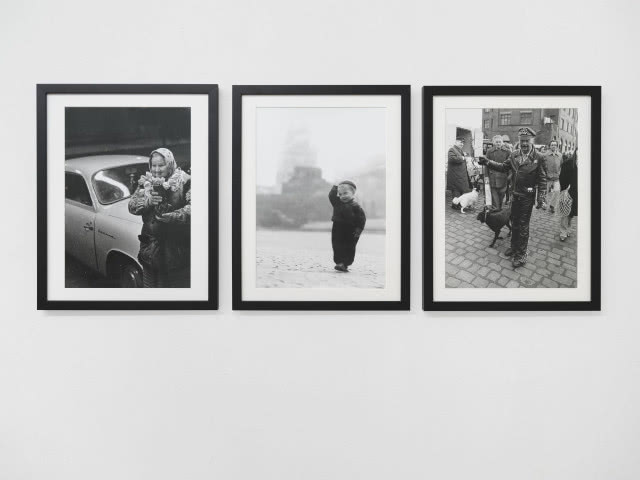 czarnobiałe zdjęcia Tadeusz Rolke z wystawy