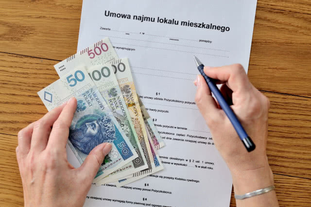 podpisywanie umowy najmu