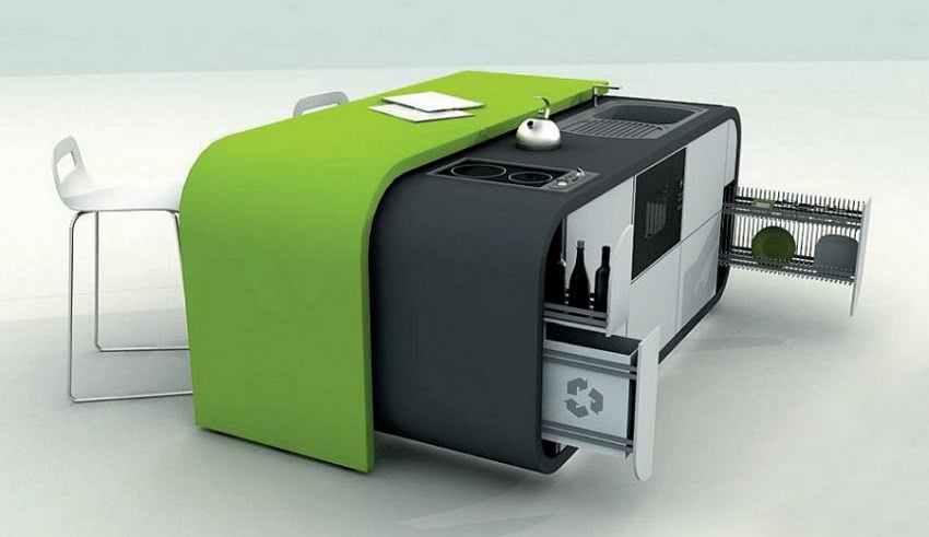 Modułowy system kuchenny, Fevzi Karman. 