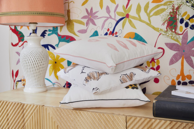 Kolorowe poduszki Kery Till dla Westwing