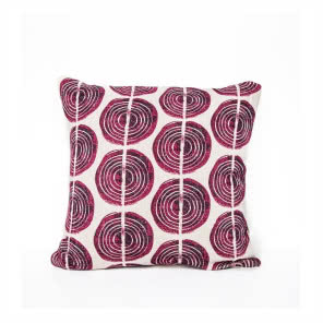 Poduszka Funky music w kolorze wina, Urban Nature Culture, 220 zł