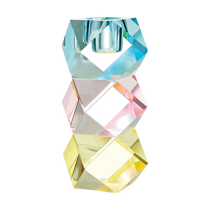 Geo-Digital - geometryczny świecznik z...