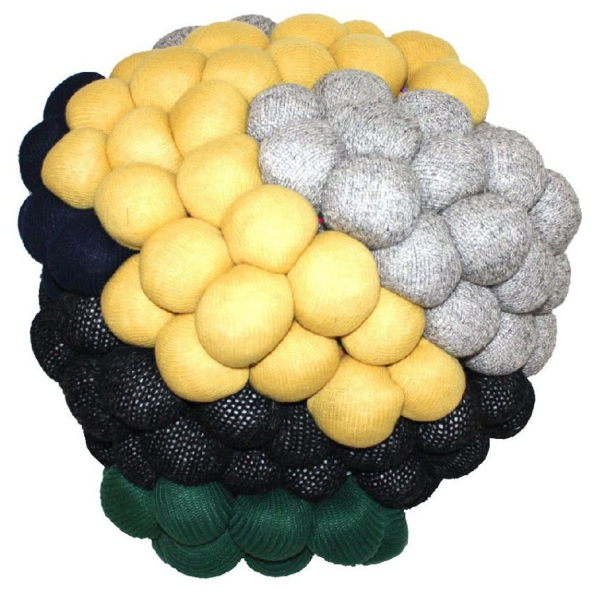 Pollen Pouf, nienudne siedzisko z odzysku